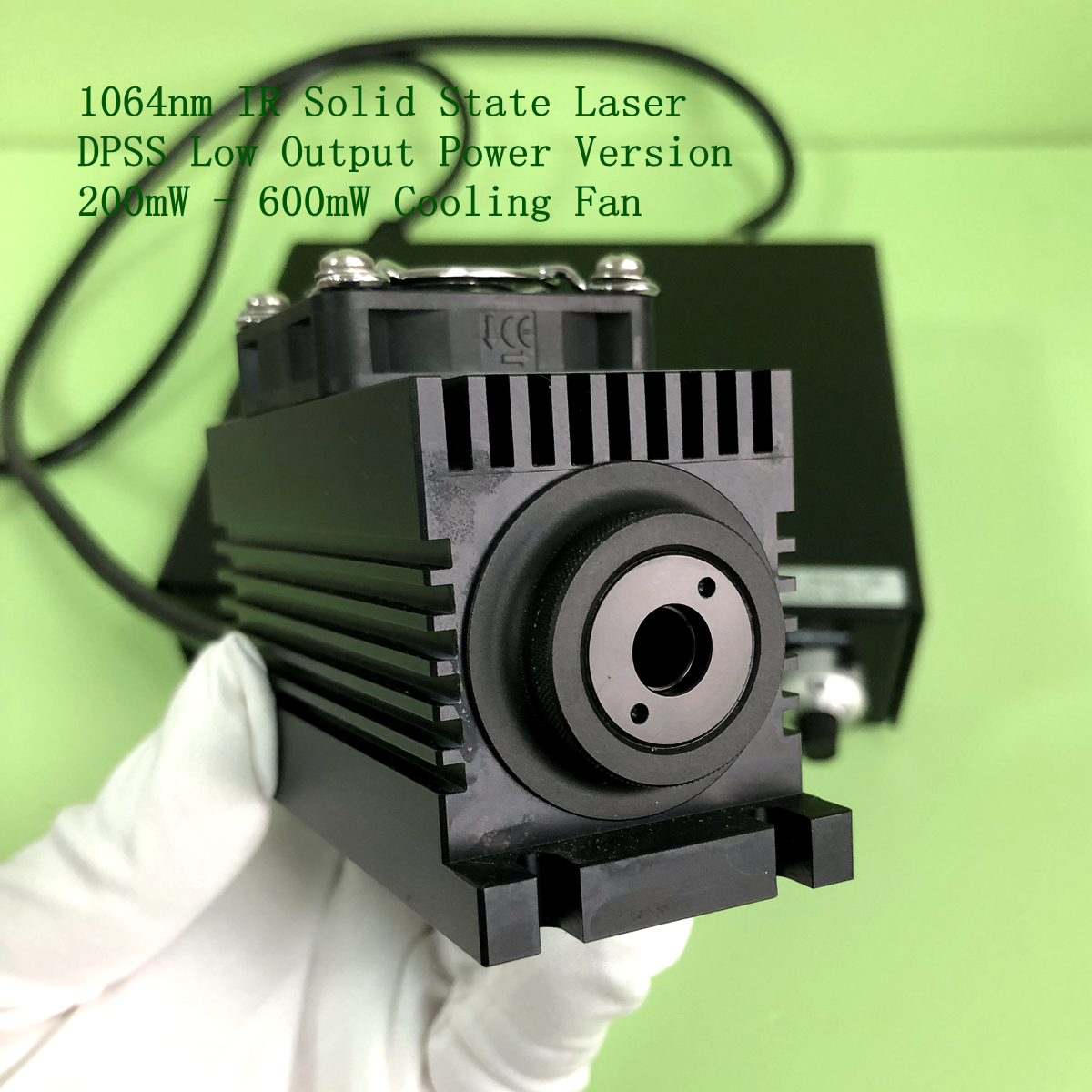 1064nm IR Solid State Laser DPSS Low Output Power Version 200mW - 600mW